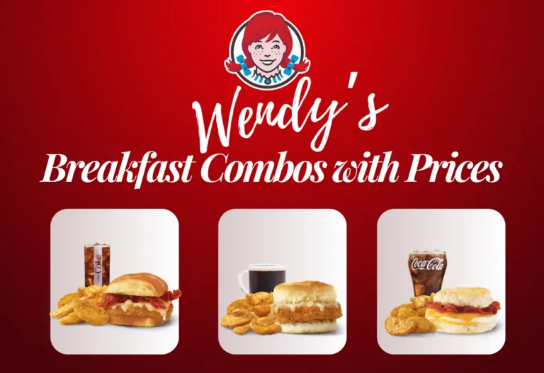 Breakfast combos with prices